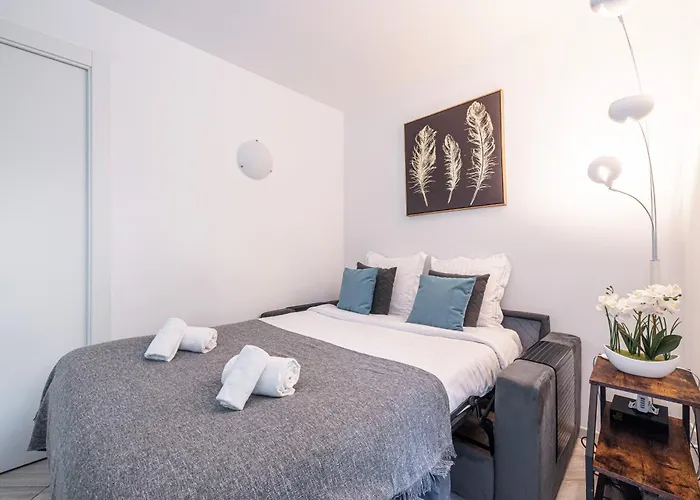 Apartmán Chez Lili Centre Terrasse Clim 50m *