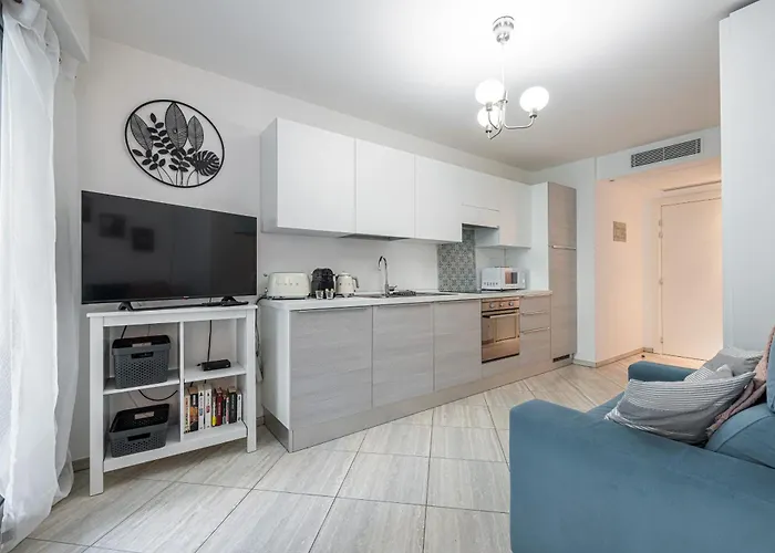 Chez Lili Centre Terrasse Clim 50m Апартаменти Мантон