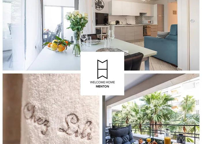 Apartment Chez Lili Centre Terrasse Clim 50m Menton